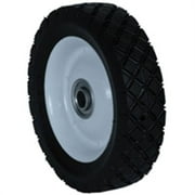 Martin Wheel 715-OF Universal Diamond Tread Steel Wheel, 7 x 1.50 Diamond