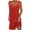 #10, variant on Pisexur Womens Summer Dresses Casual Hawaii Floral Beach Sundress Crew Neck Sleeveless Fashion Boho Floral Beach Dress Sundress A-Line Dress S-2XL