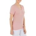 thumbnail image 2 of Time and Tru Women's V-Neck Tee, 2 of 6