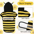 thumbnail image 3 of Yirtree Dog Hoodies Pet Bee Clothes Outfit Cat Warm Winter Sweater Coat Pullover Clothing Doggie Hooded Sweatshirts Puppy Apparel Cold Weather Costume, 3 of 8