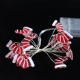 thumbnail image 1 of led copper wire lamp christmas fastener copper wire lamp santa claus snowman elk festival decoration light string christmas lights, 1 of 5