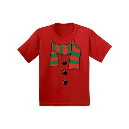 - Awkward Styles Snowman Scarf Christmas Shirts for Kids Girls Christmas Boy Christmas Youth Christmas Tee Christmas Gifts for Kids Snowman Scarf Christmas Funny Kid's Christmas Holiday Shirt
