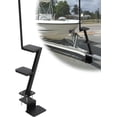 thumbnail image 1 of Bingirl 2-Step Heavy-Duty Boat Trailer Steps with Handle - Universal Fit for Trailer Tongue, Non-Slip Surface, 400 Lbs Load Capacity, 1 of 7