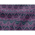 thumbnail image 4 of oneOone Tissu Jersey Viscose Diamant & Tourbillon Tissu Imprimé Ikat 1 Yard 60 Pouces de Large, 4 of 5