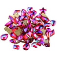 thumbnail image 1 of Cristal Vogacara 50 Piezas Brillo 3D Decoración Uñas Arte Diamantes de Imitación Rojo Brillante AB, 1 of 6
