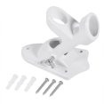thumbnail image 4 of Flag Pole Holder Two Positions Flag Pole Mounting Bracket 1 Inch Inner Diameter Aluminum Alloy Flag Holder with Hardware, 4 of 7