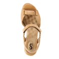 thumbnail image 4 of SoftWalk Women's San Marino Tan Leather Wedge, 4 of 6