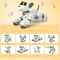thumbnail image 4 of Robot Dog Toy,Intelligent Robot Dog,Robot Dog for Kids ,Remote Control Dog Toy Interactive Robot Pet,Robotics Toys,Programmable Sing & Dance Design Christmas Gifts Kids Age 3 5 4-13 Year, Gold, 4 of 6