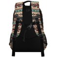 thumbnail image 3 of FORMRS Kids School Backpack Elementary Student Unisex Travel Bookbag with Reflective Stripes, Tribal Art, 3 of 7