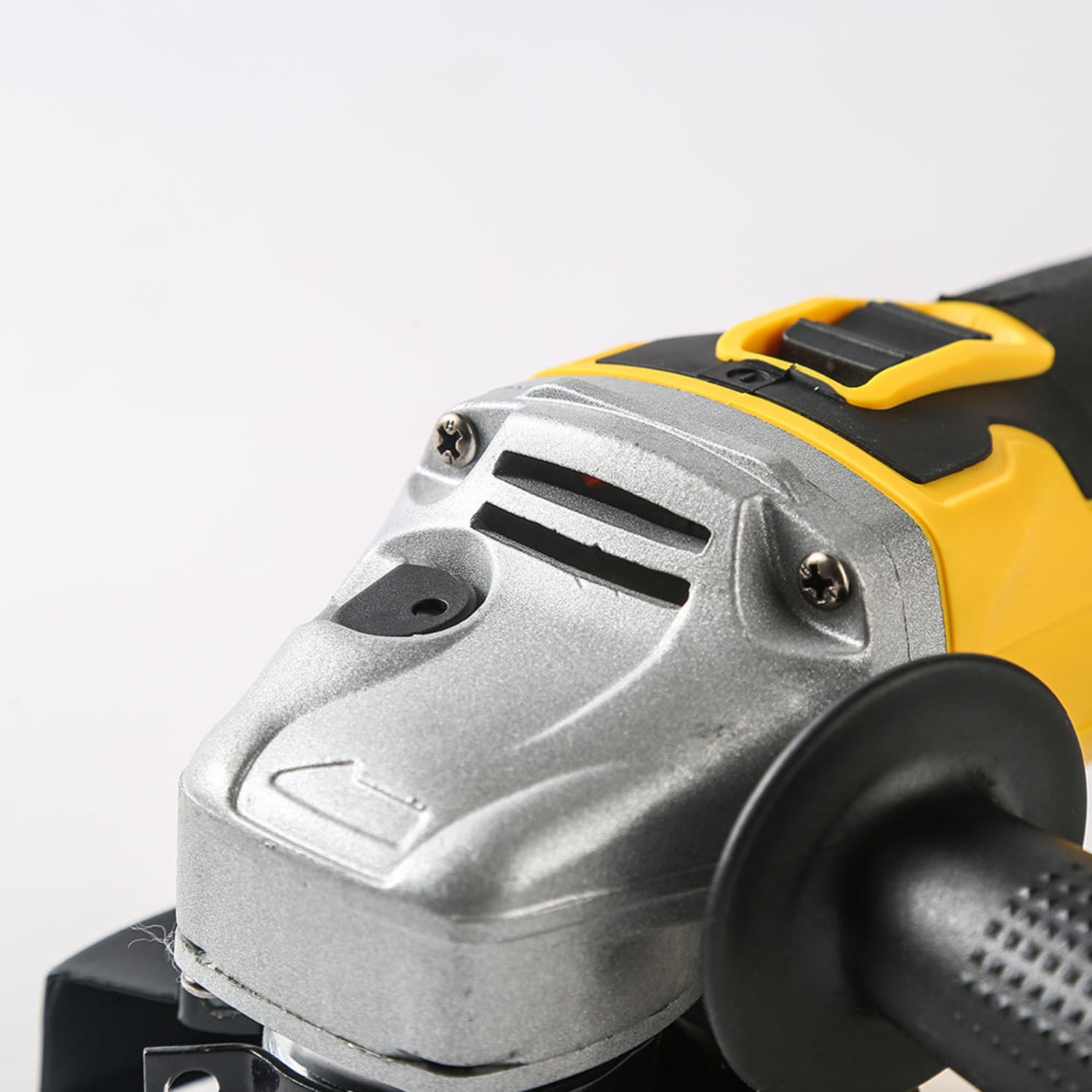 Yellow Brushless Cordless Angle Grinder, High-Power Lithium-ion Grinding and Polishing Tool