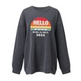 thumbnail image 2 of Sudadera suelta casual de manga larga con cuello redondo para mujer Gibobby, 2 of 3