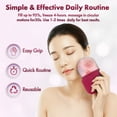 thumbnail image 3 of IcyGlow Facial Roller Reusable Ice Roller For Face and Eye Ice Facial Roller Massage Reusable Ice Facial Roller, 3 of 6