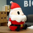 thumbnail image 2 of Regalo de cumpleaños suave del festival del peluche del juguete de la felpa de Papá Noel para los niños, 2 of 5