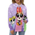 thumbnail image 5 of The Powerpuff Girls Unisex Adult Hoodie Casual Hooded Sweatshirt Pullover Novelty 3D Printed Sweater Jacket S, 5 of 8