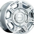 thumbnail image 4 of Ultra 450C Toil Van 16x6.5 5x130 +45et Chrome Plated Wheel Fits select: 2014-2023 RAM PROMASTER 2500, 2014-2023 RAM PROMASTER 3500, 4 of 5