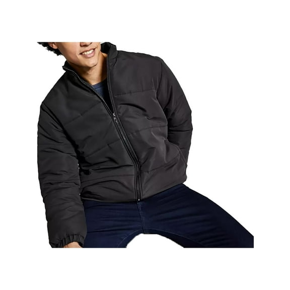 And Now This Mens Short Cold Weather Puffer Jacket