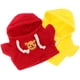 thumbnail image 4 of WORGEOUS Ropa para muñecas, ropa para muñecas pequeñas, sudadera con capucha de oso de peluche, ropa bonita de oso, 2 uds., 4 of 8