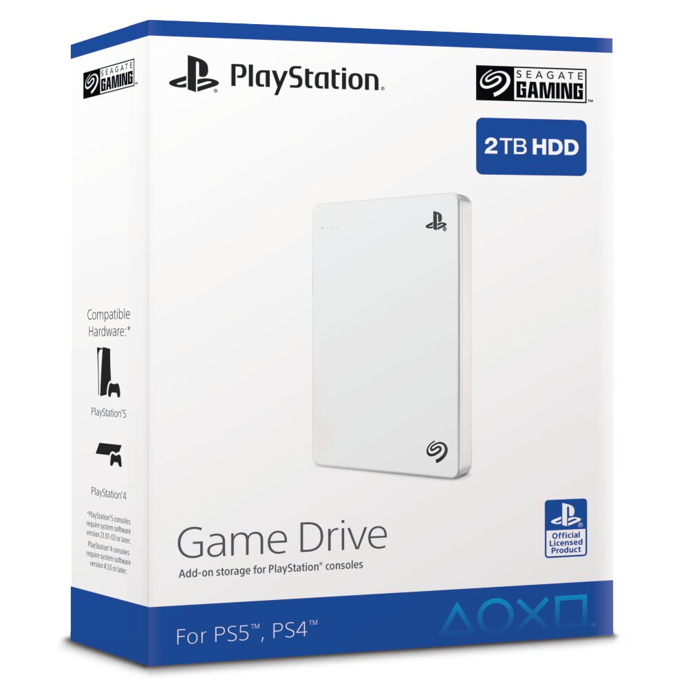 Seagate Game Drive for PlayStation Consoles 2TB External Portable