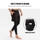 thumbnail image 2 of TFixol Pantalones para correr 2 en 1 para hombre Bolsillos en cintura elástica Leggings elásticos que absorben la humedad, 2 of 8