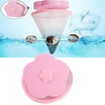 thumbnail image 5 of Flower Washing Machine Hair Removal Laundry Ball Floating Filter Mesh Bag Easy to Clean Pink, 5 of 5