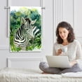 thumbnail image 6 of African Animal Zebra Landscape Green Trees Double Sided Garden Flag Decorative Weather Resistant Yard Flag, Large DIY Vertical Flag for Farmhouse Patio Lawn, 28x40 Inch, 6 of 6