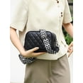 thumbnail image 4 of LHSHID Women Quilted Crossbody Bag PU Leather Shoulder Bag Camera Purse Square Snapshot Bag Satchel Bag, 4 of 7