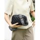 thumbnail image 5 of LHSHID Women Quilted Crossbody Bag PU Leather Shoulder Bag Camera Purse Square Snapshot Bag Satchel Bag, 5 of 7