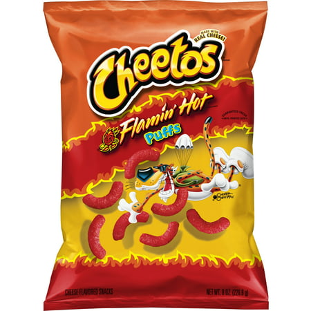 Image result for hot cheeto puffs