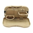 thumbnail image 2 of Car Seat Back Foldable Tray Table with Cup Holders for Travel and Eating in Vehicles, 2 of 6