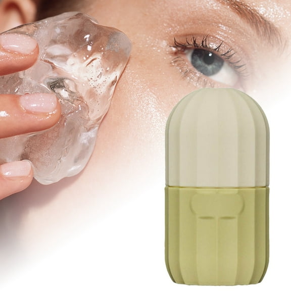 Beauty Instrument Ice Facial Roller Reusable Silicone Tool for Massage Care Eye Bag Removal and Face Conditioning