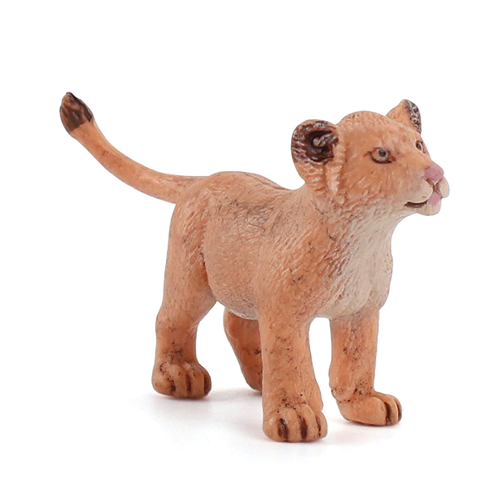 Wild Zoo Animal Tiger Model Figure Figurine Kids Toy Home Decor Collections 