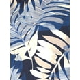 thumbnail image 7 of Cafe Luna Men's and Big Men's Printed Leaves Short Sleeve Woven Shirt with Texture, Size S-4XL, 7 of 7