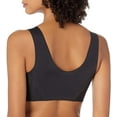 thumbnail image 2 of Bali Womens Comfort Revolution EasyLite Seamless Wirefree Bra, S, Black, 2 of 6