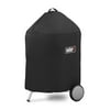 Weber 22 Inch Charcoal Grill Premium Black Cover