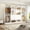 White, variant on Homieasy 100 Inch(8.4ft) Walk-In Closet System with 8 Drawers and 4 Hanging Rods, Freestanding Closet Organizer System for Bedroom, Closet, Apartment, 4-Piece Set, White