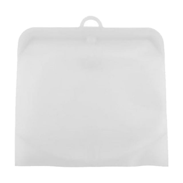 Harpily 50 % de Rabais Clair! Sacs à Fermeture Réutilisables en Silicone Sac de Rangement pour Aliments Sac à Sandwich Sac de Congélation Scellé Collation Liquide Lunch Fruit Sac de Produits Frais / Meilleur Sac de Rangement et de Cuisson (1 Pce)