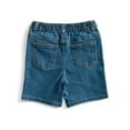 thumbnail image 2 of Wonder Nation Baby and Toddler Boys' Pull On Denim Shorts, Sizes 12M-5T, 2 of 3