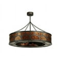 thumbnail image 5 of Meyda Tiffany 114414 44.5" W Mission Hill Top Chandel-Air Pendant / Fan Combo - Bronze, 5 of 5