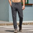 thumbnail image 2 of Men's Lightweight Hiking Pants Quick-Dry Outdoor Sweatpants Workout with Zipper Pockets,XL, 2 of 6