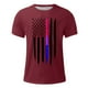 thumbnail image 3 of Camisetas de Manga Larga para Hombres Imprimir Casual Cuello Redondo Camiseta de Manga Corta, Camisetas de Manga Larga para Hombres Algodón, 3 of 4