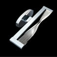 thumbnail image 3 of WAC Lighting Wave 17" 1-Light 3000K Aluminum Bathroom Vanity Light in Chrome, 3 of 5