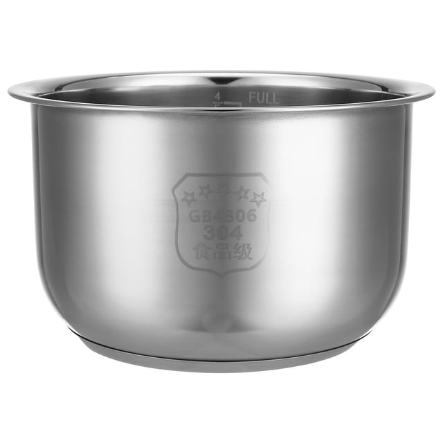 KAKOWELY Rice Cooker Inner Pot Rice Cooker Replacement Inner Pot Rice Cooker Liner for Kitchen,7.09"X7.09"X4.13"