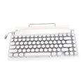 thumbnail image 1 of Mechanical Keyboard with Knob Control, Round Keycaps, Blue Switch - Triple Modes, Widely Compatible, Multifunctional, Ergonomic, 1 of 7