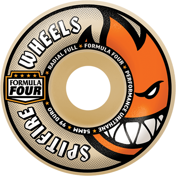 Spitfire F4 Classic Big Beatdown Skateboard Wheels 99a 62mm