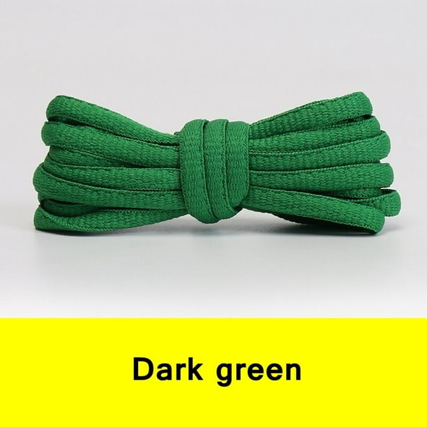 1 par de cordones deportivos semicirculares para niños y adultos, zapatillas Unisex, cordones para zapatillas clásicas, cordones tejidos, cordones para botas informales, cordones de 160cm Gao Jinjia LED