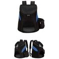 thumbnail image 5 of ZHAOCHENG Mochila para Perros con Bolsillos Laterales Mochila Plegable para Perros y Gatos Cápsula Espacial Mochila de Transporte portátil Bolsa para Mascotas Mochila de Viaje Transpirable para Perros, 5 of 5