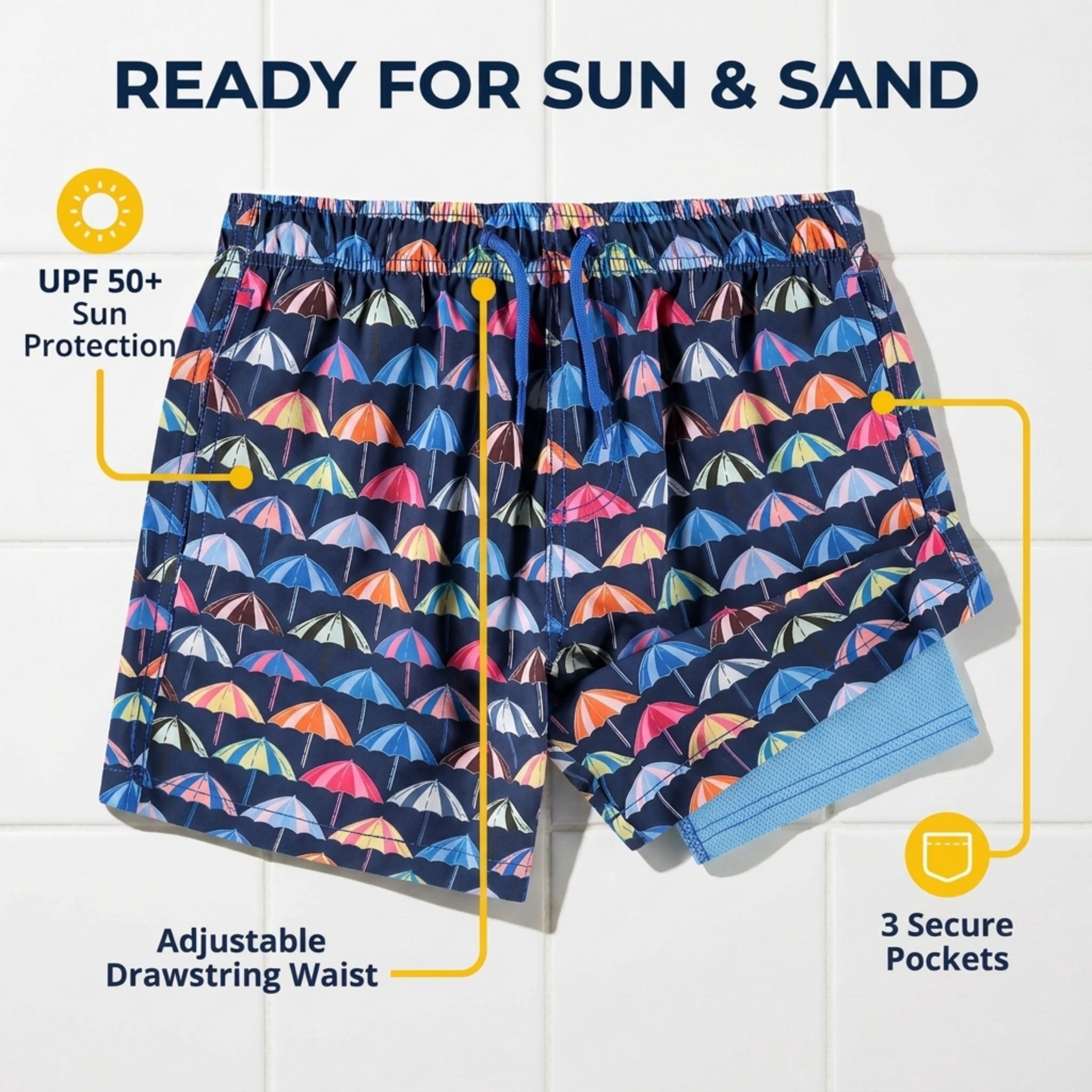 Sunny Days Swim Trunk