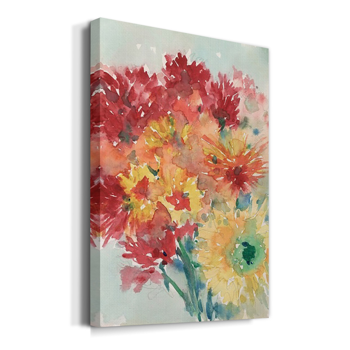 Floral Treats II Premium Gallery Wrapped Canvas - Ready to Hang