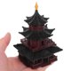 thumbnail image 3 of Figura de pagoda en miniatura: Estatua de pagoda para jardín zen asiático, accesorios de jardín de hadas para decoración de jardín zen, decoración asiática del hogar., 3 of 8