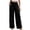 Black, variant on Wide Leg Pants for Women Pull on Work Pants High Waisted Business Casual Trousers Slacks with Pockets(Black,XX-Small)